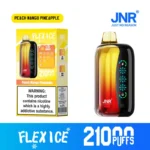 10Pfirsich Mango Ananas JNR FLEX ICE 21000 Puffs Einweg Vape