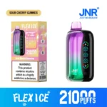 12Sour Cherry Gummies JNR FLEX ICE 21000 Puffs Einweg Vape