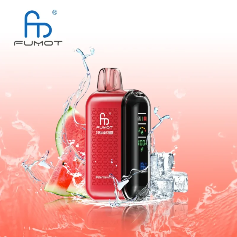 Fumot 20k Fumot Tornado 20000 Puffs Disposable Vape LED Display-watermelon-ice.jpg Fumot 20k Fumot Tornado 20000 Puffs Disposable Vape LED Display-watermelon-ice.jpg