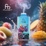 Fumot 40K Fumot Leopard 40000 Puffs Einweg Vape Digital Tube Oil peachy-mango-pineapple.jpg