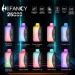 Hifancy Rainbow 25000 Vape Desechable 25K Puffs 32ML EU Warehouse Lista de Sabores