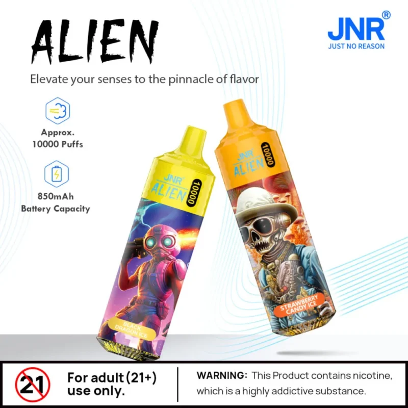 JNR Alien 10000 Puffs - Vape jetable