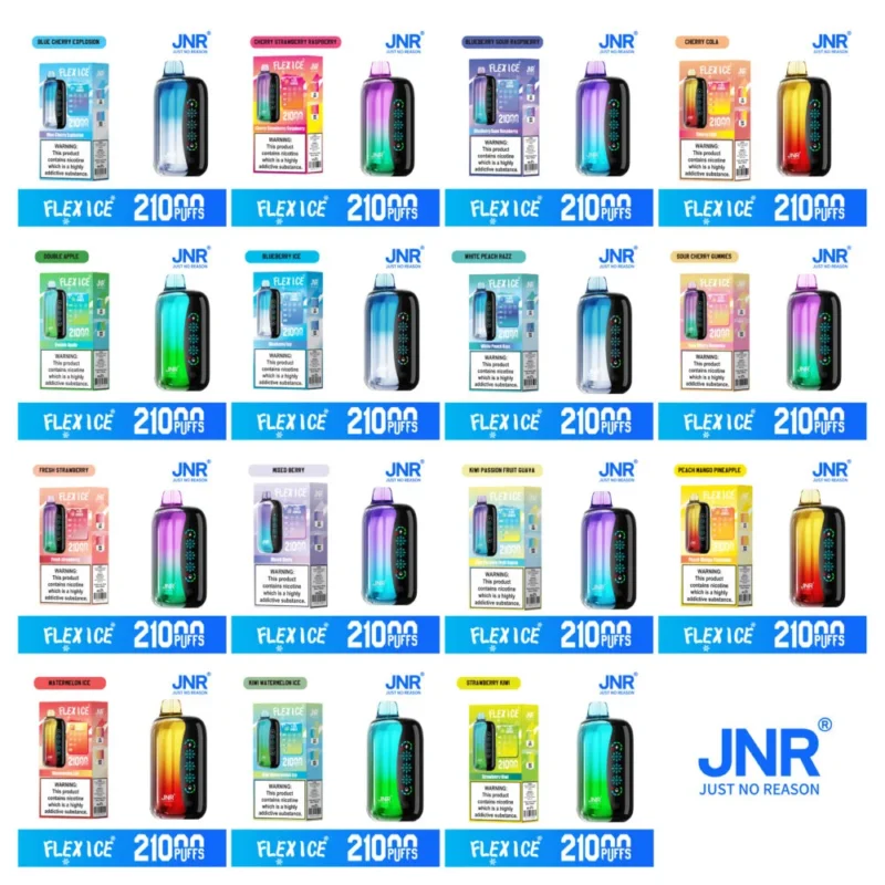 JNR FLEX ICE 21000 Puffs Einweg Vape #1
