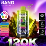 Puff 120k Bang Legend 120000 Puffs Disposable Vape 5 in 1 Flavors EU Warehouse #2