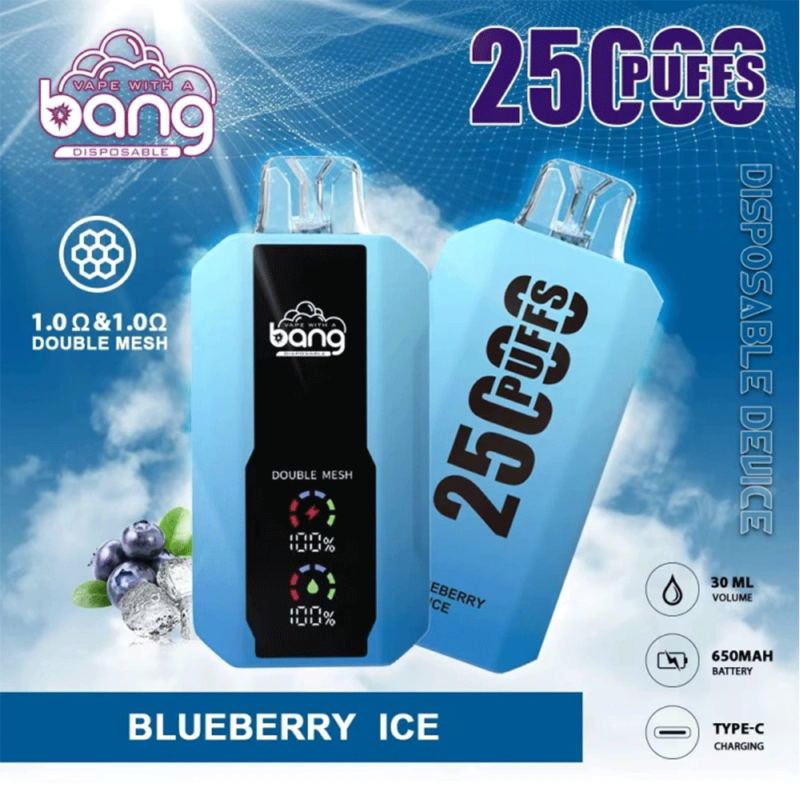 Puff 25k Bang 25000 Puffs Disposable Vape LED Display-Blueberry-Ice-.png