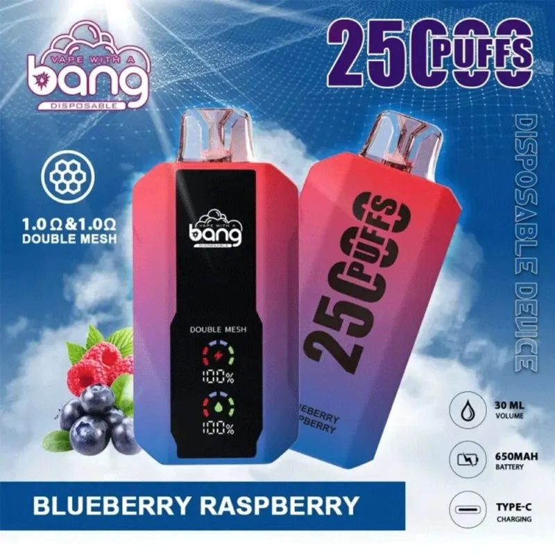 Puff 25k Bang 25000 Puffs Disposable Vape LED Display-Blueberry-Raspberry.jpg