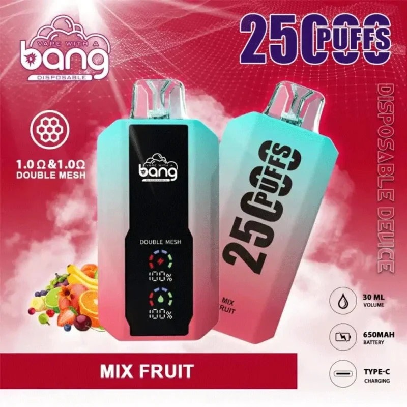 Puff 25k Bang 25000 Puffs Disposable Vape LED Display-Mixed-Fruit-.jpg