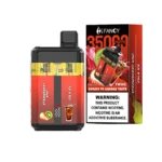 STRAWBERRY KIWI & COLA ICE Hifancy Twins 35000 Disposable Vape 35K Puffs Double Tank EU Warehouse #6