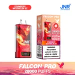 Strawberry Watermelon Ice JNR Falcon Pro 28000 28K Puffs Disposable Vape Battery Indicator Screen