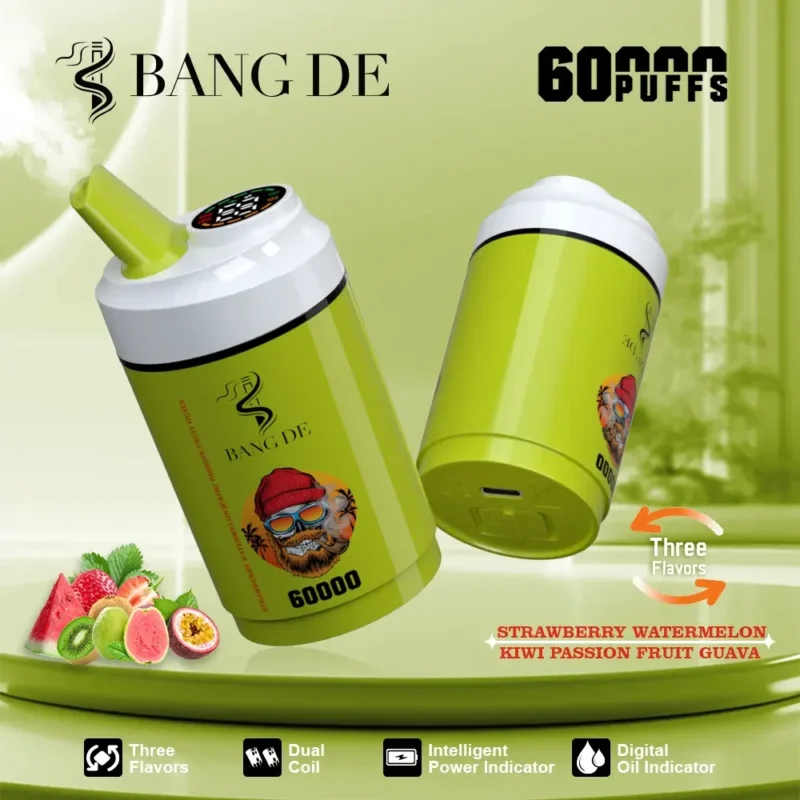 Vape 60k Bang DE 60000 Puffs Disposable Vape 3 IN 1 Flavors Mini-strawberry-watermelon-kiwi-passion-fruit-guava.jpg