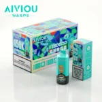 150k Vape Waspe Aiviou 150000 6 in 1 - Grape Ice & Blue Razz Cherry & Strawberry Ice (3)