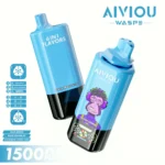150k Vape Waspe Aiviou 150000 6 in 1 - Mixed Berries & Black Dragon Ice & Strawberry Cherry Cola