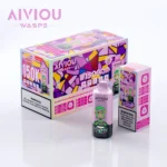 150k Vape Waspe Aiviou 150000 6 in 1 - Red Bull Cola Ice & Strawberry Raspberry Cherry & Blackberry Dragon Fruit (3)