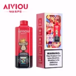 150k Vape Waspe Aiviou 150000 6 in 1 - Strawberry Watermelon & Juicy Peach Ice & Triple Berry Ice (2)