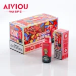 150k Vape Waspe Aiviou 150000 6 in 1 - Strawberry Watermelon & Juicy Peach Ice & Triple Berry Ice (3)