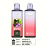 Puff 200k Bang Box 200k Puffs Disposable Vape E Cigarette - Strawberry Ice+Strawberry Kiwi+Blue Raspberry Ice+Pink Lemonade (2)