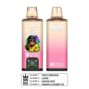 Puff 200k Bang Box 200k Puffs Disposable Vape E Cigarette - Triple Honeydew+Love66+Passion Fruit+Pineapple Coconut Ice (2)