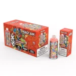 Razz Bar 60000 Razz Bar 60k Vape Crystal – Explosive Flavor That Lasts EU Warehouse  - Strawberry Banana (3)