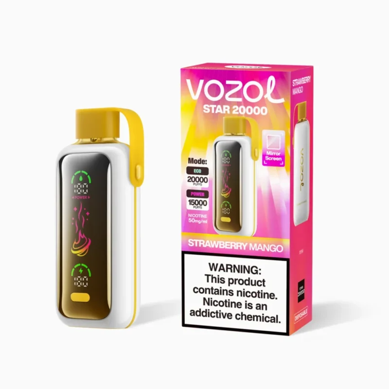VOZOL Star 20000 20K Puffs Disposable Vape - Strawberry Mango