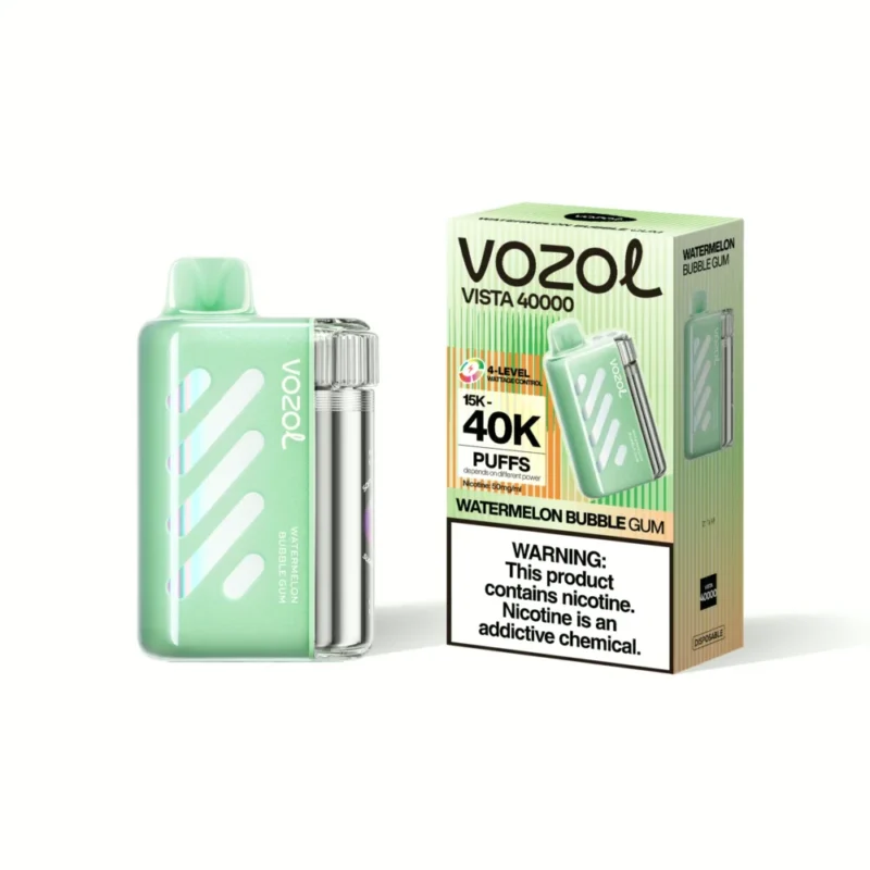 VOZOL Vista 40000 VOZOL Vista 40k Vape Adjustable EU Warehouse - WATERMELON BUBBLE GUM