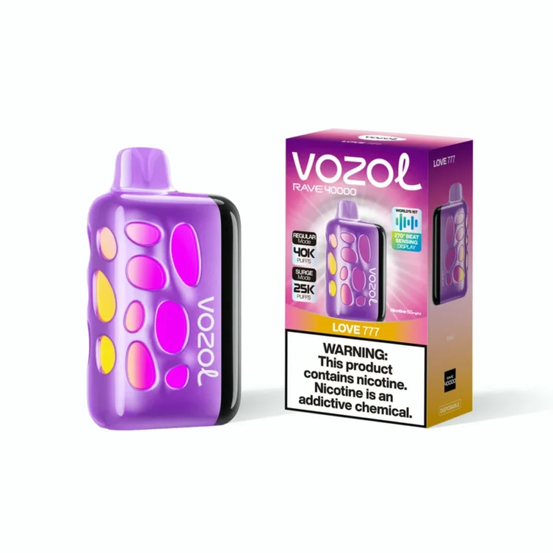 Vozol Rave 40k 40000 Puffs Disposable Vape - Love 777 #3