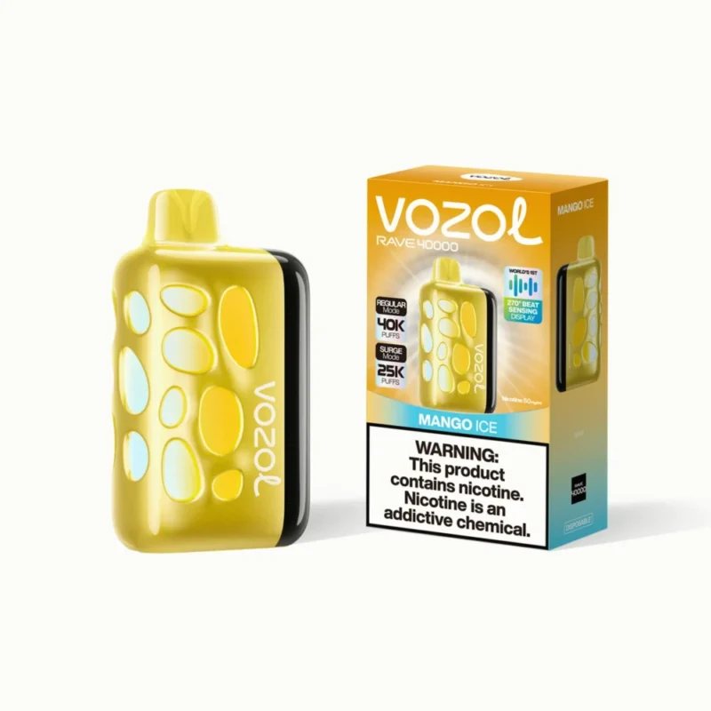 Vozol Rave 40k 40000 Puffs Disposable Vape - Mango Ice #3