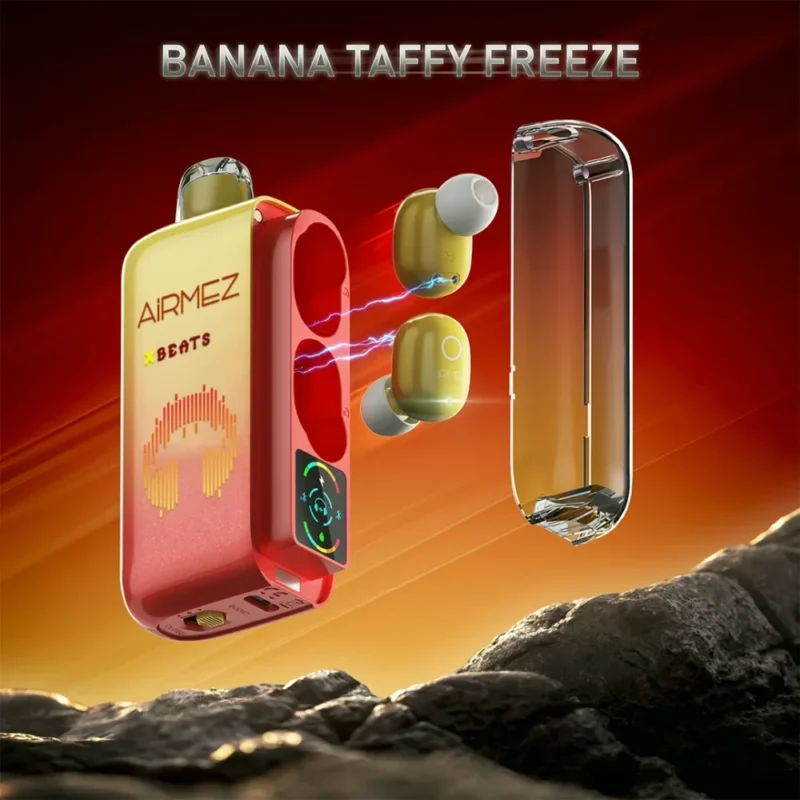 Airmez Xbeat 40000 40K Puffs - BANANA TAFFY FREEZE