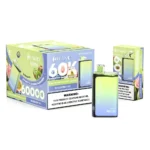 HIFANCY TWIN MAX 60000 60k Puffs - Kiwi Fruit de la Passion Goyave × Myrtille Glace