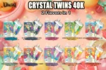 Uwin RandM Crystal Twins 40000 40k Puffs Geschmacksrichtungen Liste